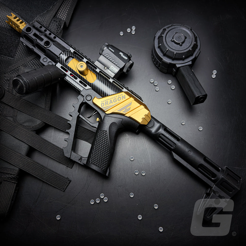 Dragon MK17 Gel Blaster - Gold | GelWeapons.com