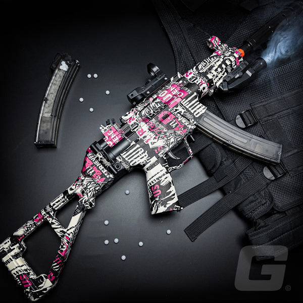 AK-47 Gel Blaster camo con 11.000 Orbeez