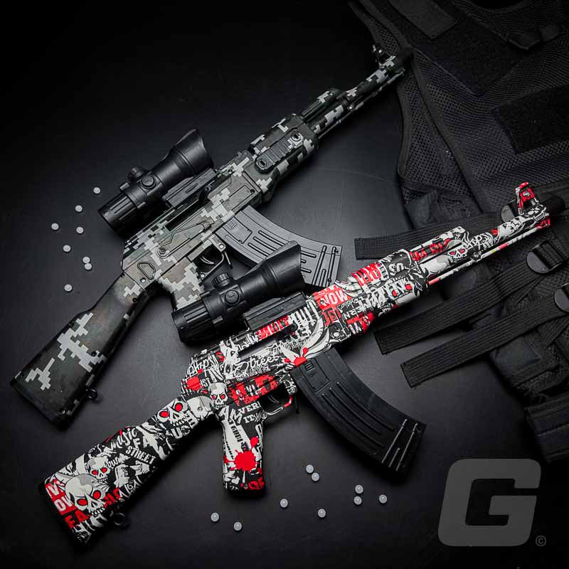 AK-47 Gel Blaster - Duo Pack (includes 10,000 Gel Balls