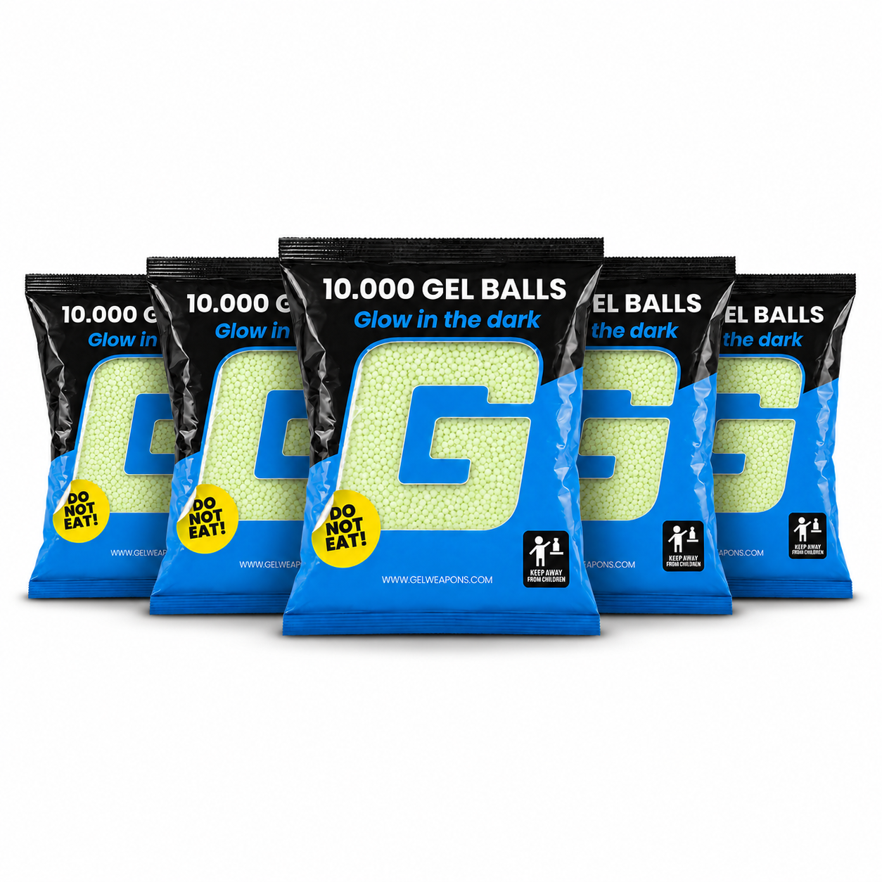 Gel Balls Orbeez Glow in the Dark 50.000